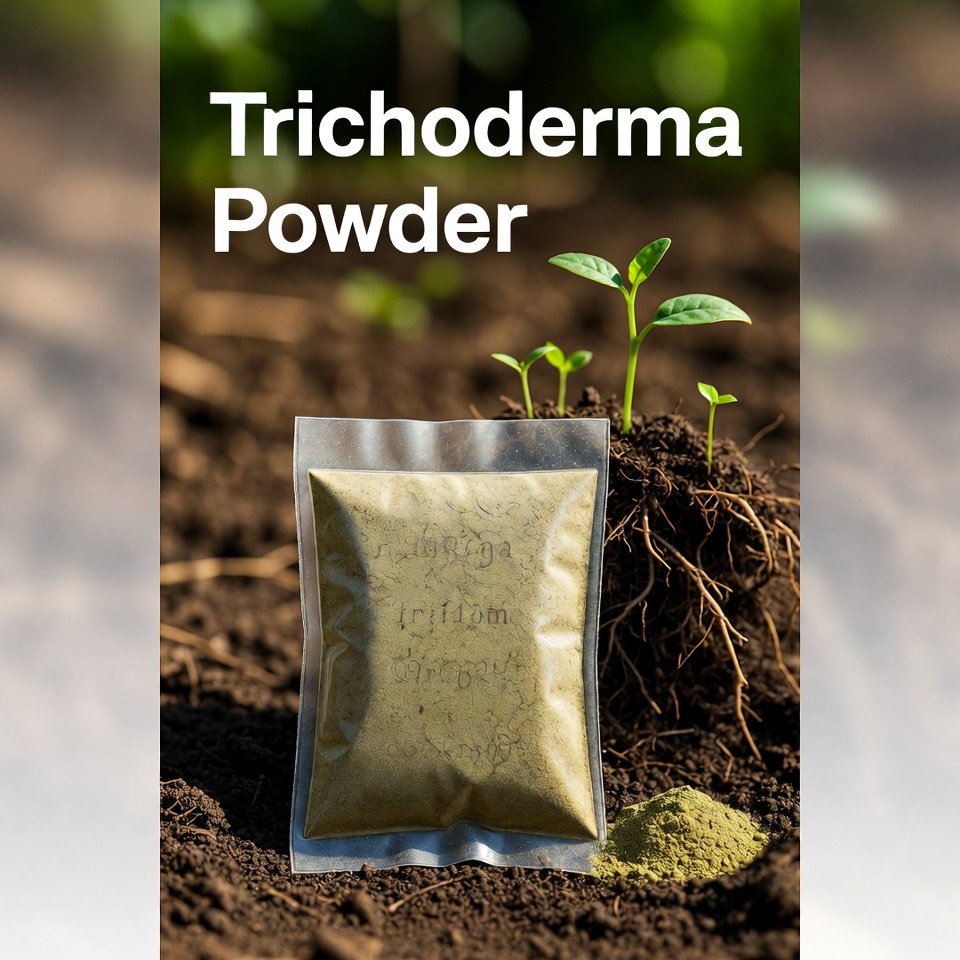 ট্রাইকোডার্মা পাউডার (Trichoderma) – মাটির রোগ প্রতিরোধ ও শিকড় সুরক্ষা