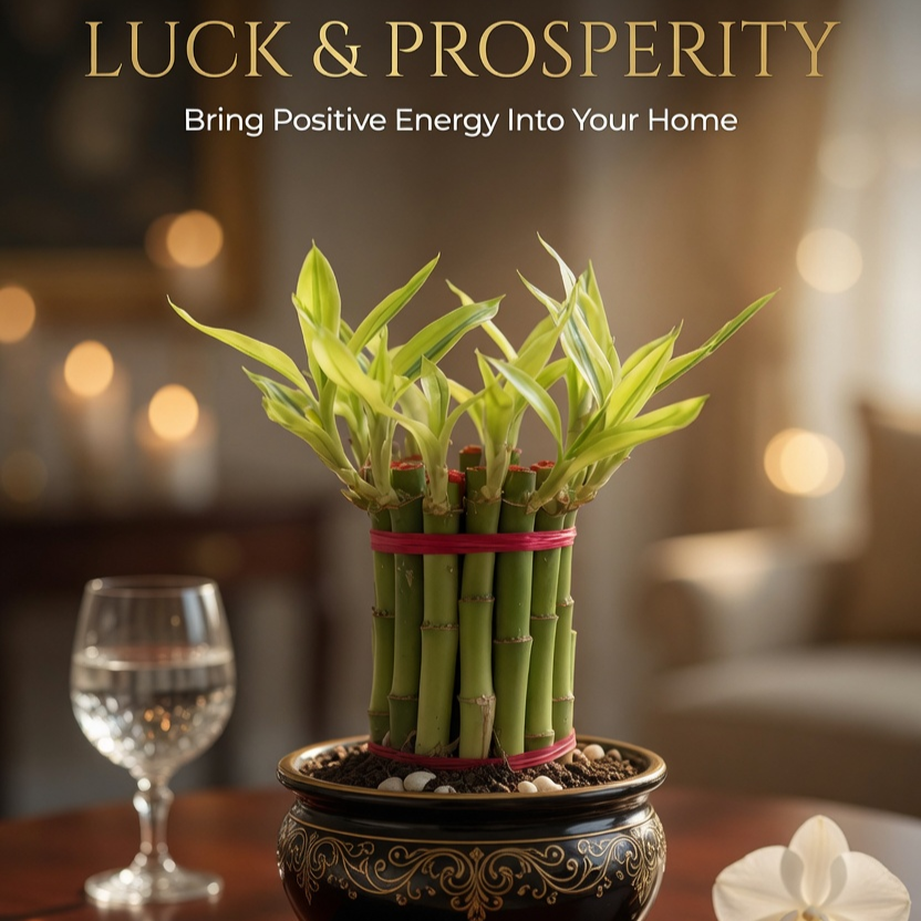 লাকি ব্যাম্বু (Lucky Bamboo) – ছোট সেটআপ (Starter)